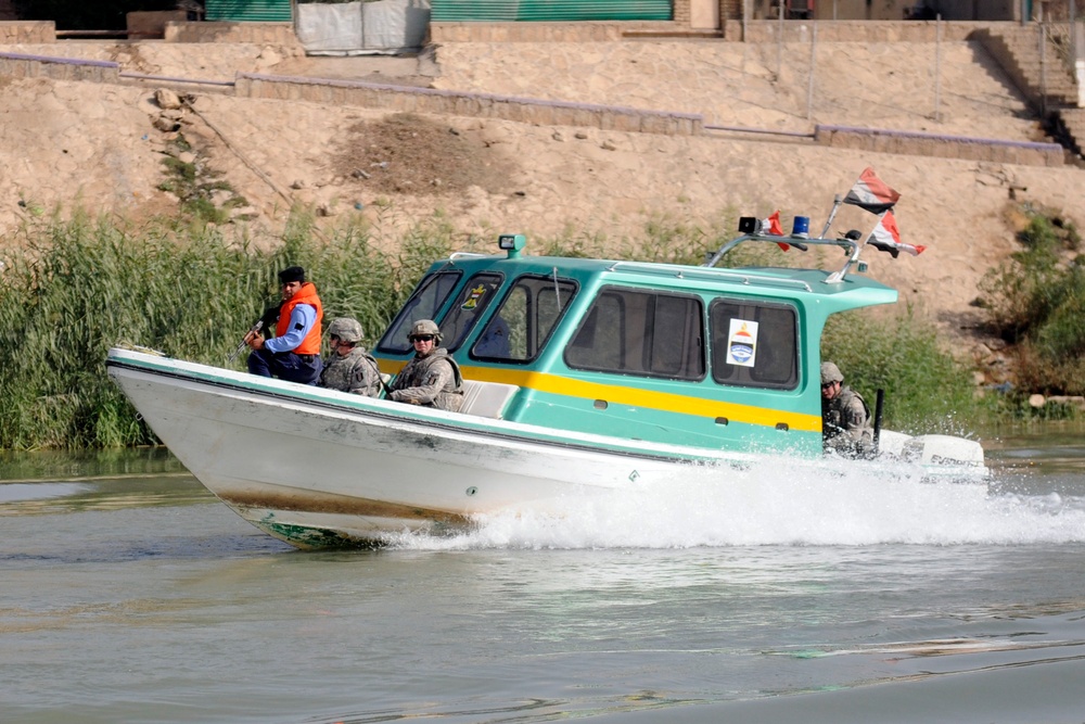 Baghdad River Patrol provides safety on the Tigris for Iraqi citizens
