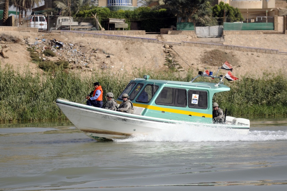 Baghdad River Patrol provides safety on the Tigris for Iraqi citizens