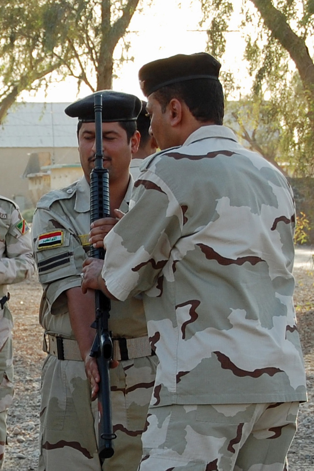 Perfecting Drill and Ceremony, 36th Iraqi Army Brigade Hosts 7-day Course for Guards