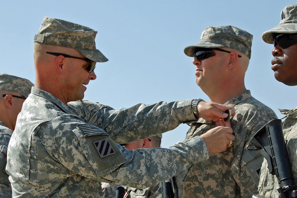 Proof that training counts:USD-C Soldiers receive combat awards