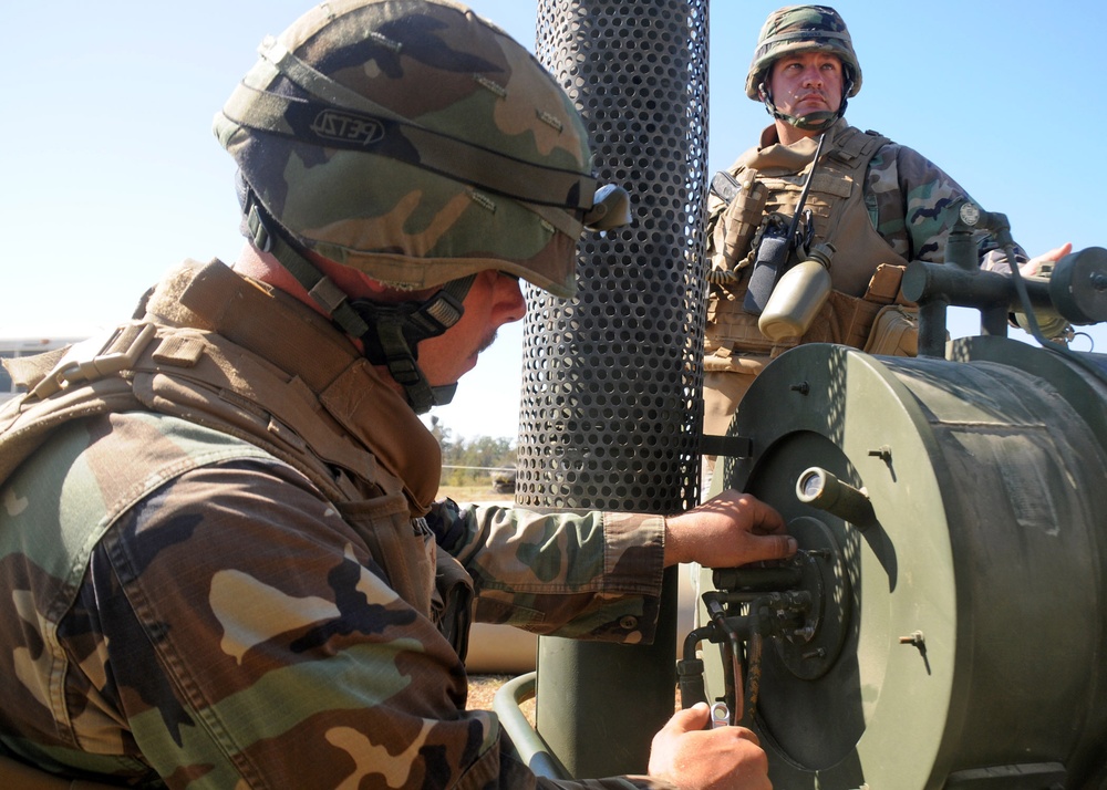 An FTX Shower and Hot Meal, Always Good for Morale