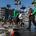 USS George H.W. Bush sailors train