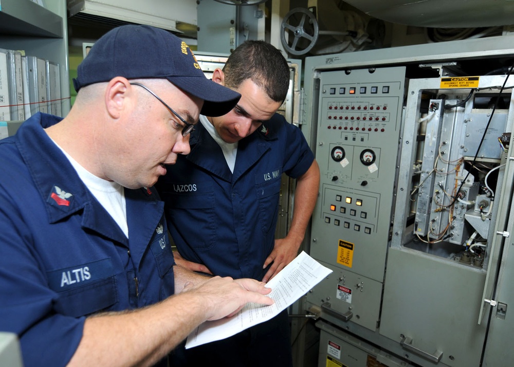 USS George H.W. Bush action