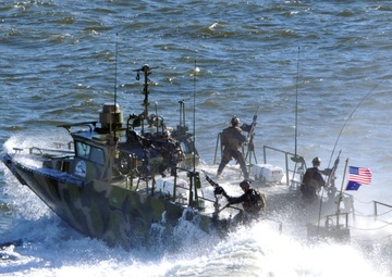 Test runs at Naval Station Norfolk