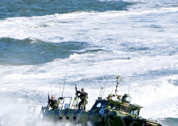 Test runs at Naval Station Norfolk