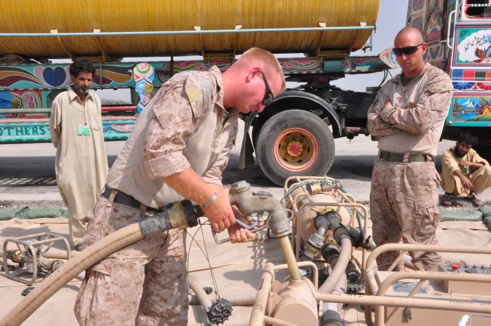 Fuelers vital to US flood relief operations in Pakistan
