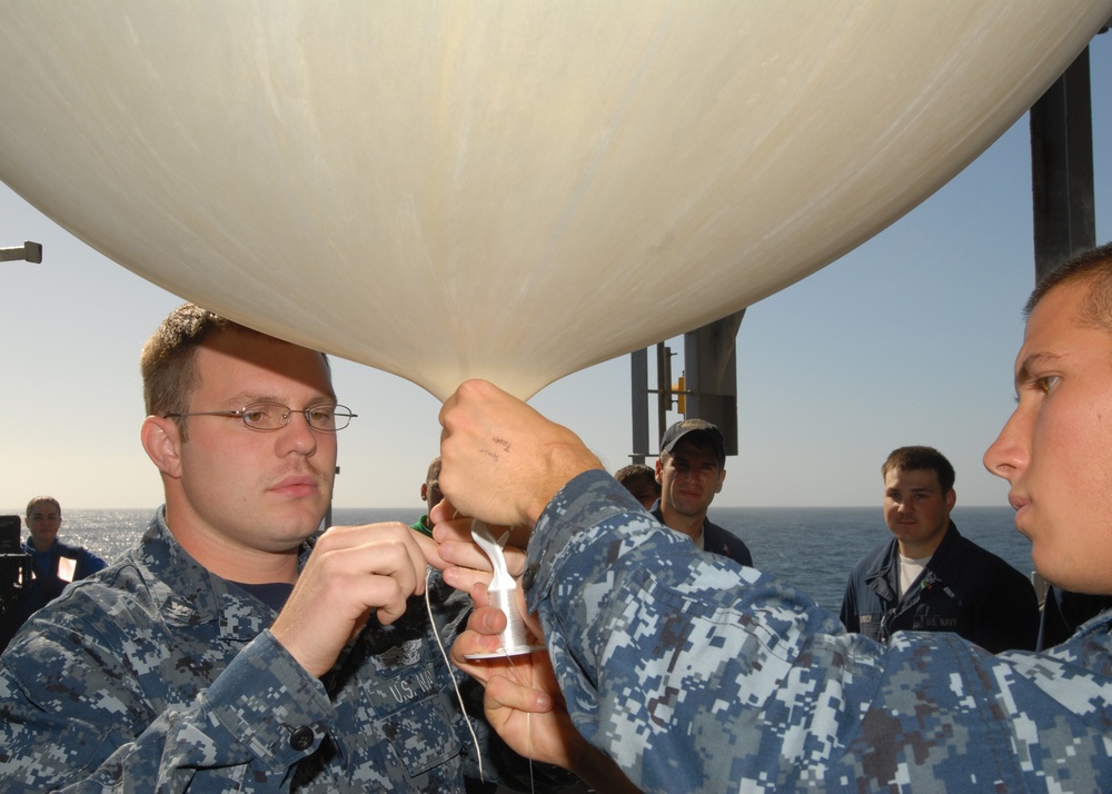 USS Ronald Reagan Action