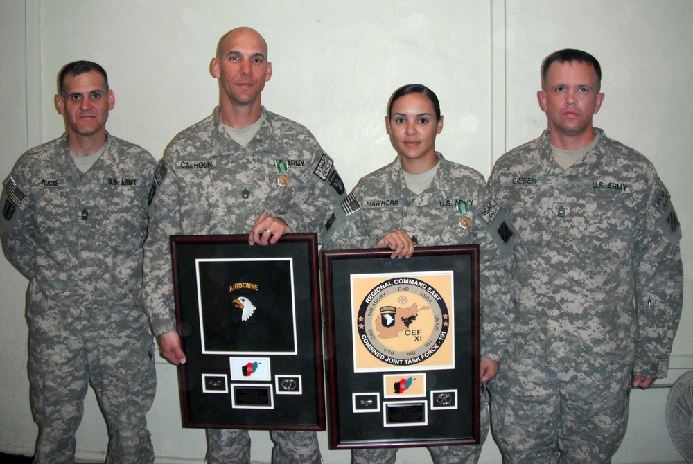 CJTF–101 hosts first Career Counselor of Year Board in Afghanistan