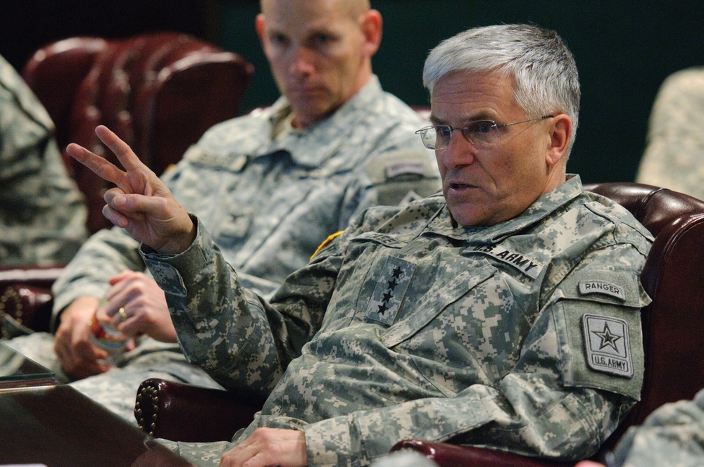 Army Chief of Staff visits Fort Carson sustainment brigade