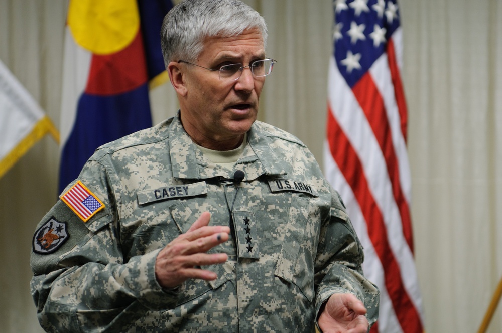 Army Chief of Staff visits Fort Carson sustainment brigade