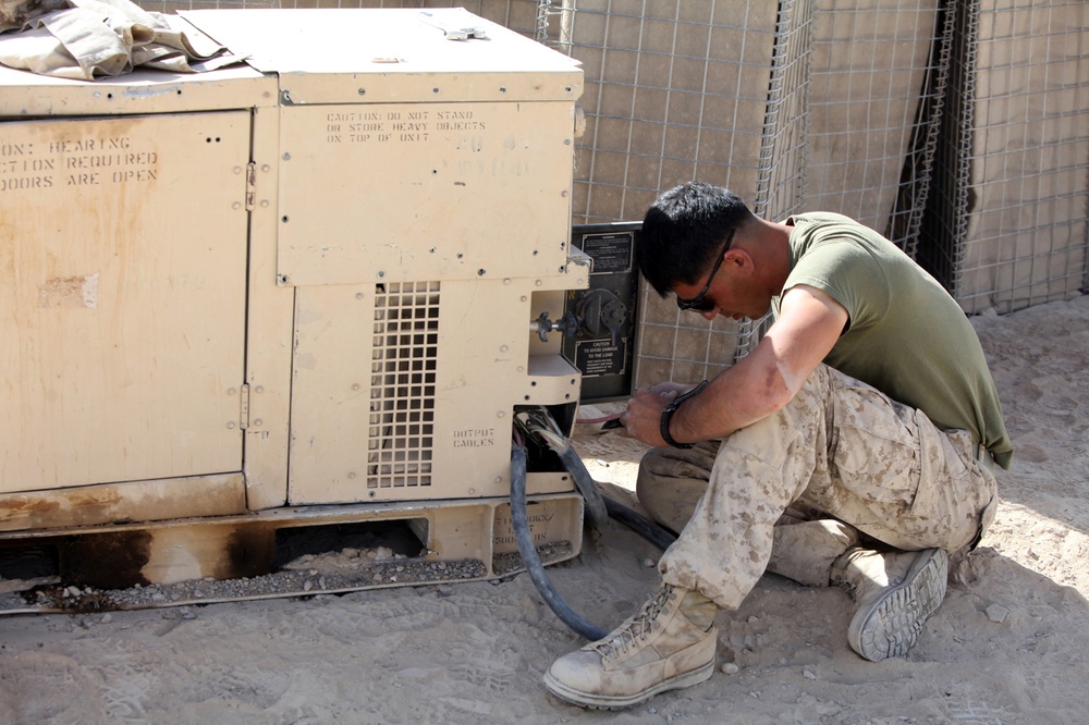 Engineers working behind the scenes in Afghanistan