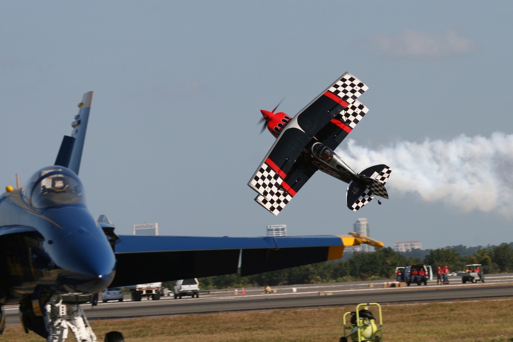 Air show in Jacksonville
