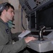 VP-9 Crew Members Conduct Preflight Checks on P-3 Aircraft