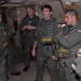 VP-9 Crew Members Conduct Preflight Checks on P-3 Aircraft