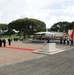 Ceremony at Honolulu's National Memorial Cemetery of the Pacific at Punchbowl