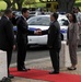 Ceremony at Honolulu's National Memorial Cemetery of the Pacific at Punchbowl