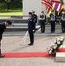 Ceremony at Honolulu's National Memorial Cemetery of the Pacific at Punchbowl