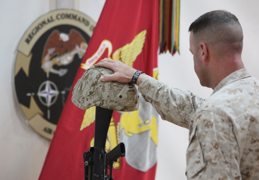 1st Marine Division (Forward) memorializes fallen brother