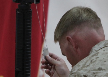 1st Marine Division (Forward) memorializes fallen brother