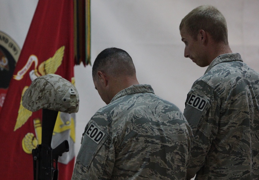 1st Marine Division (Forward) memorializes fallen brother