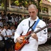 Sailors perform in Cambodia