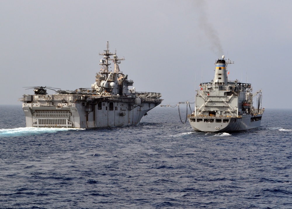 Military Sealift Command Fleet Replenish Oiler USNS Pecos