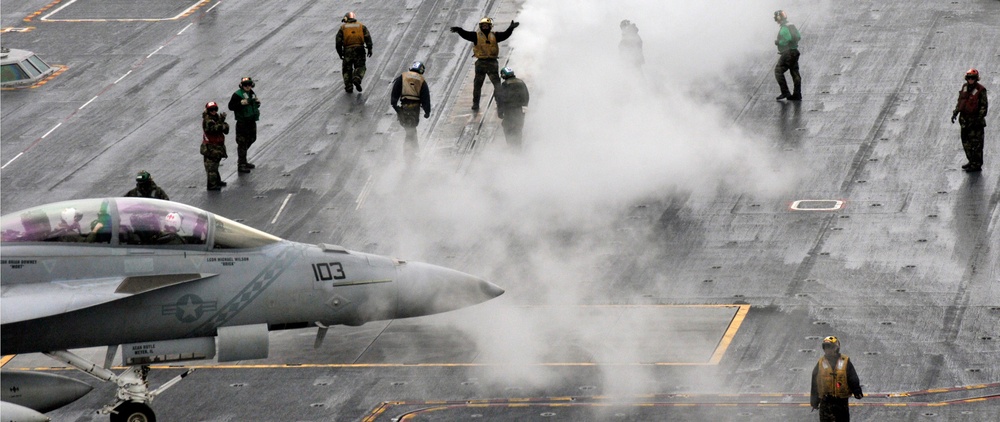 USS George Washington Action