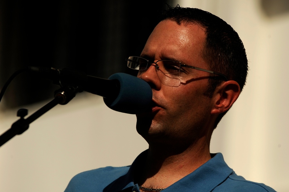 U.S. Air Forces Central Band Galaxy performs at Fatime Zahra' School for Girls