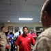 Tony Stewart visits Camp Lejeune