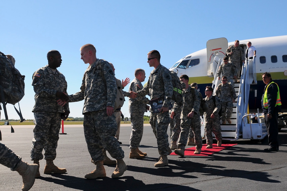 South Carolina soldiers return from Afghanistan