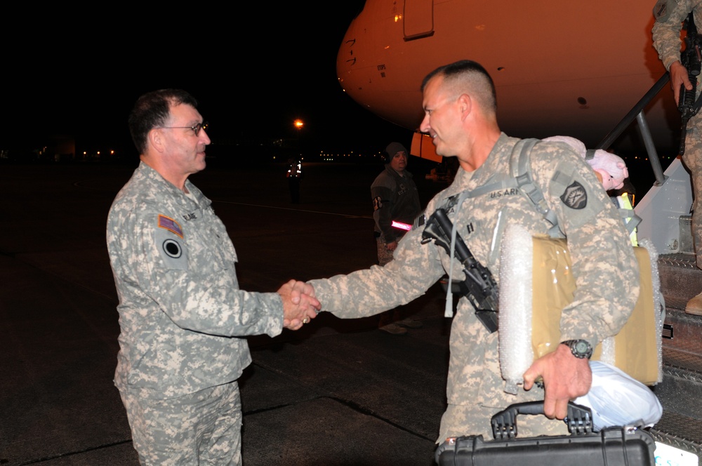 162 Engineer Company Returns From Afghanistan