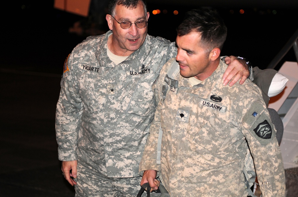 162 Engineer Company Returns From Afghanistan