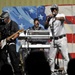 Mint Condition performs for troops