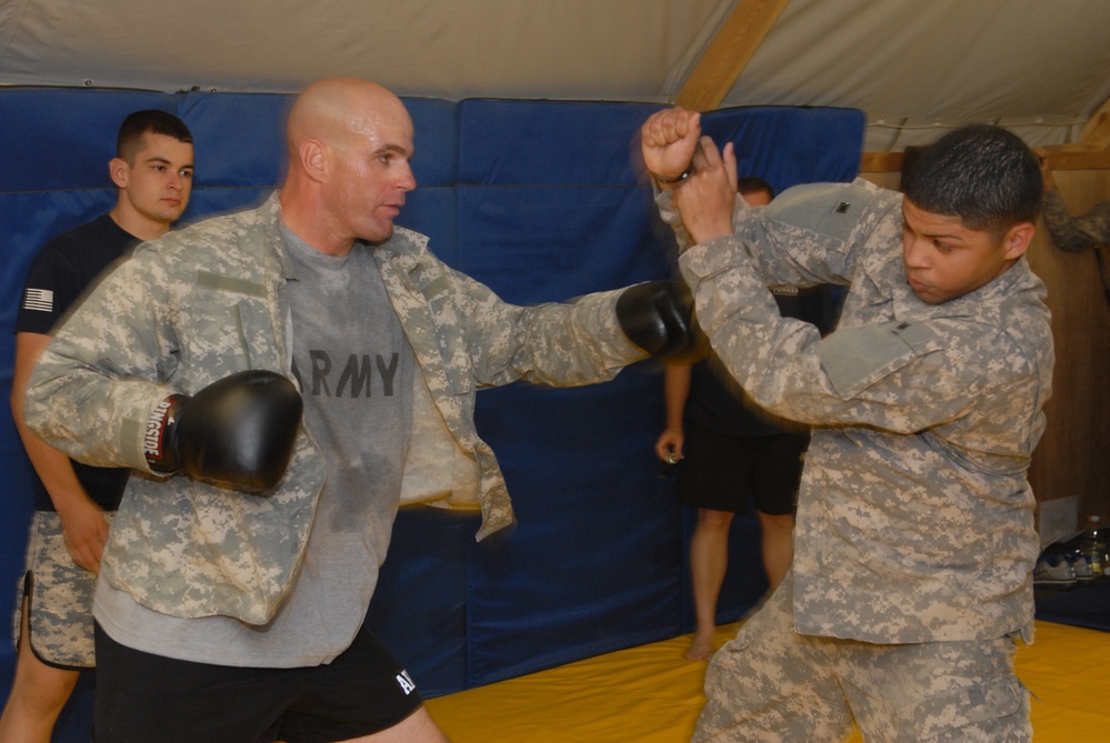 Human weapons: USD-C Soldiers train in hand-to-hand combat skills