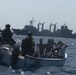 CMF Naval Vessel Disrupts Pirate Attack