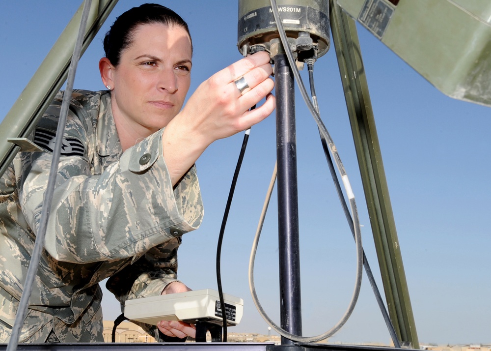 Joint Base McGuire-Dix-Lakehurst NCO Manages Weather Forecast Ops in Southwest Asia