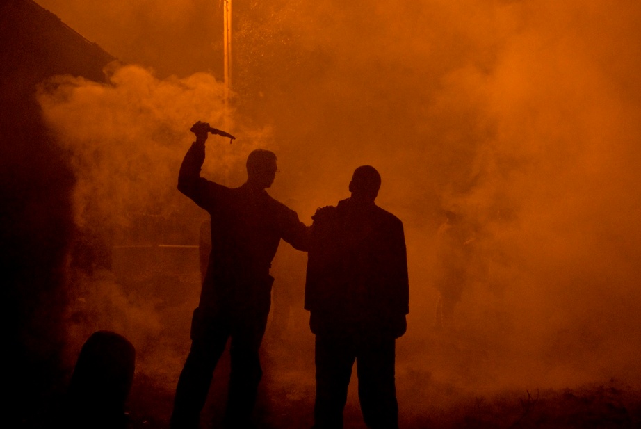 Service members and families walk through a nightmare