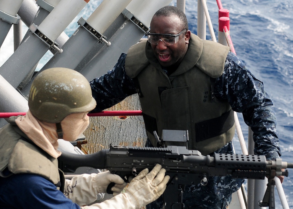 USS Essex action