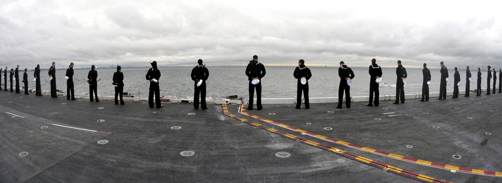 USS George Washington Action