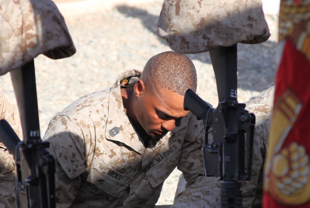 3rd Battalion, 5th Marine Regiment memorializes fallen Marines