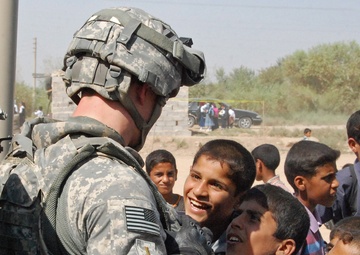 Building lasting ties: IA, USD-C Soldiers distribute medicine, school supplies to local residents at North Halabsah School