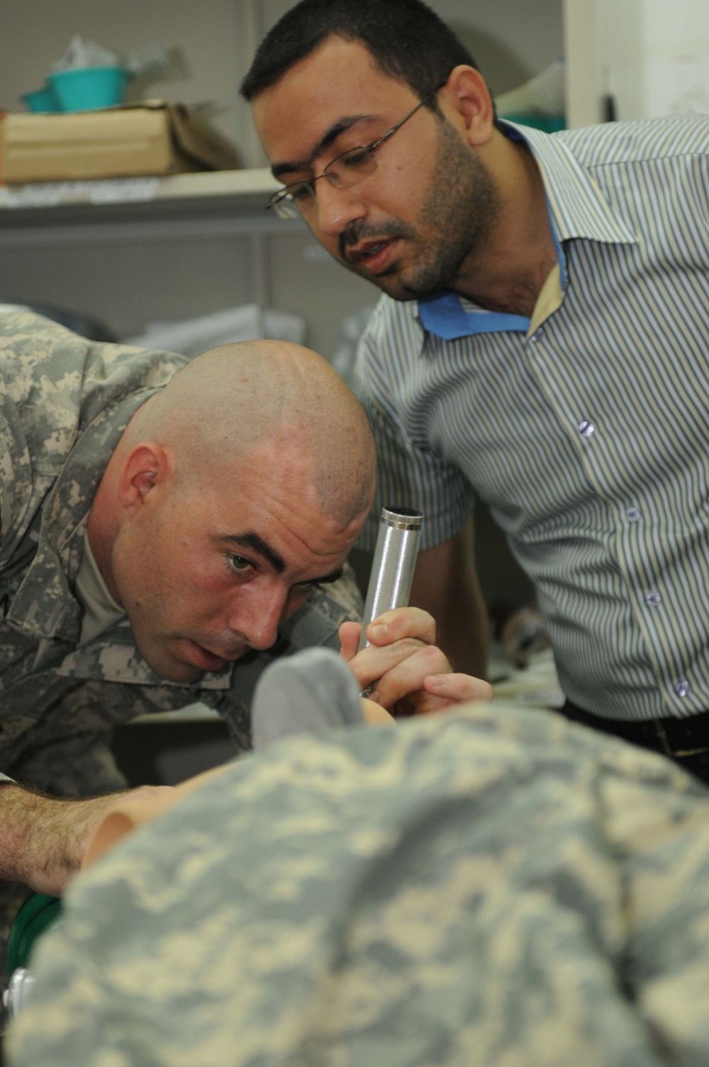 Program offers Iraqi doctors hands-on training with USD-C partners