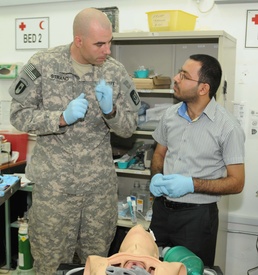 Program offers Iraqi doctors hands-on training with USD-C partners