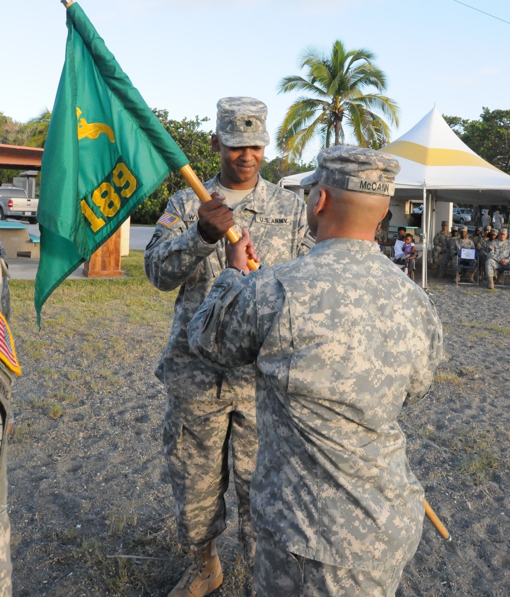 189 Military Police Company Change of Command