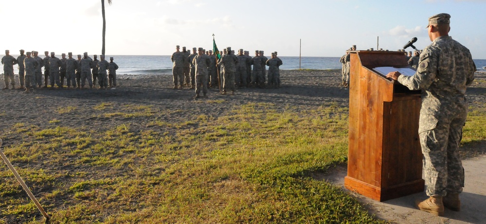 189 Military Police Company Change of Command