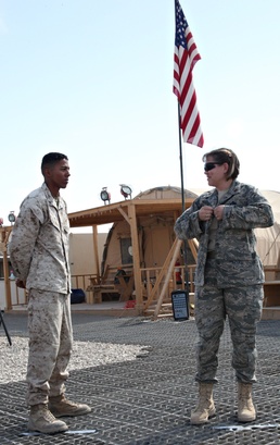 Mother and son reunited in Afghanistan