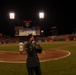 Soldier sings 'God Bless America' in front of full stadium