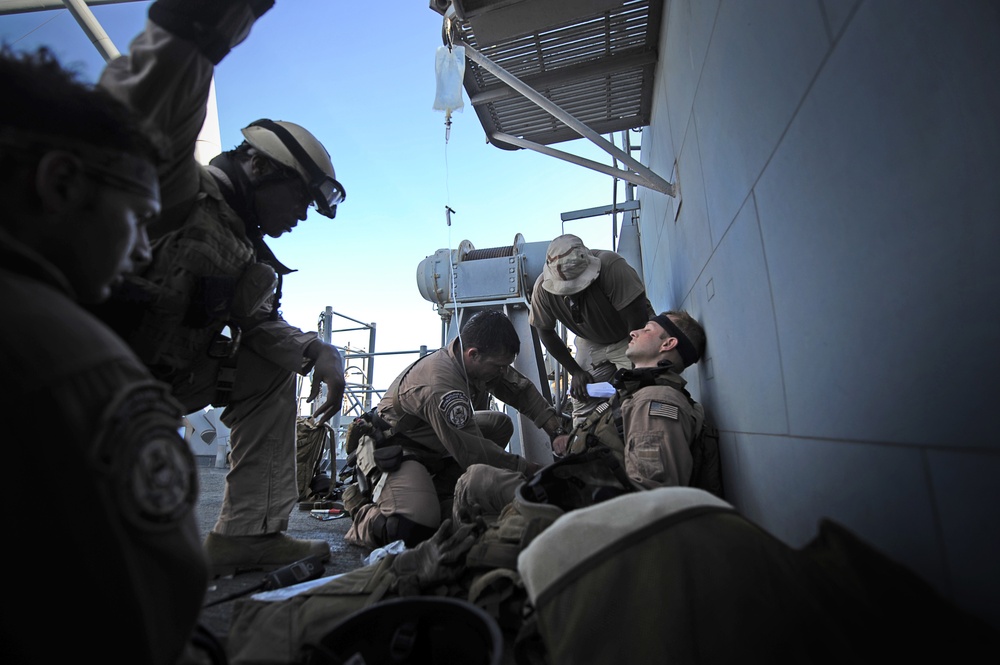 Coast Guard Tactical Law Enforcement, Det. 404 training