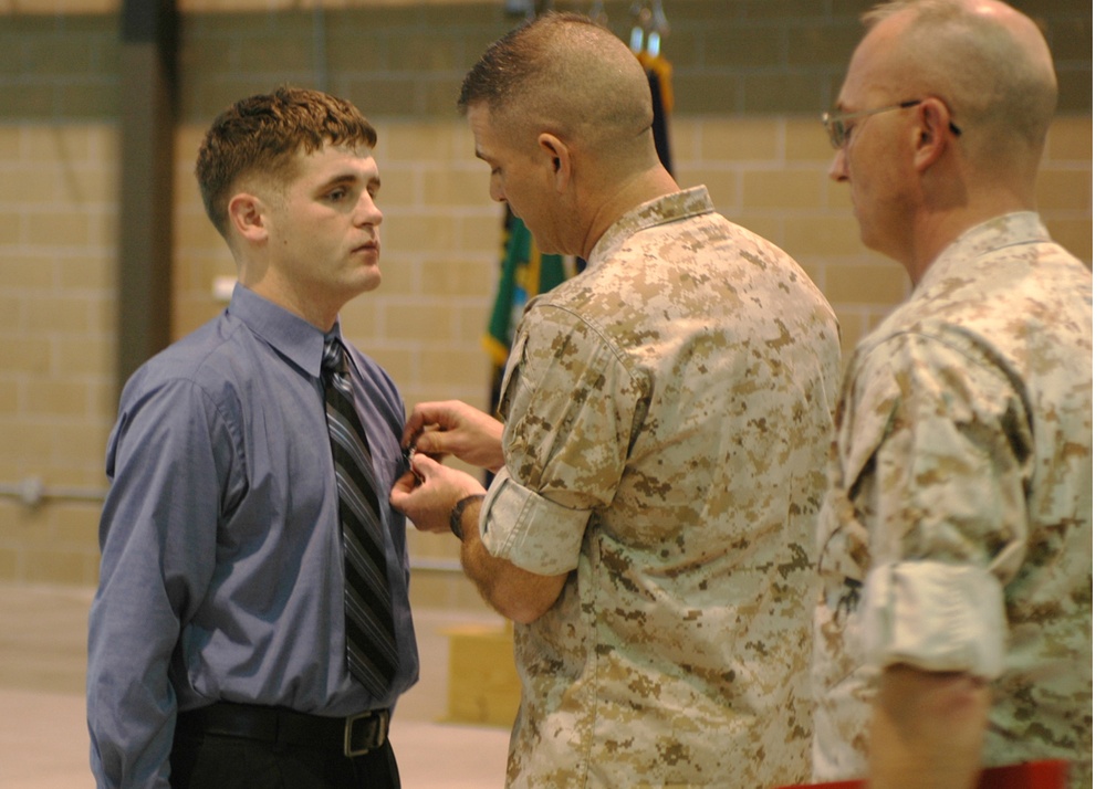 Initiative, courage, dedication to duty earn Marine Bronze Star