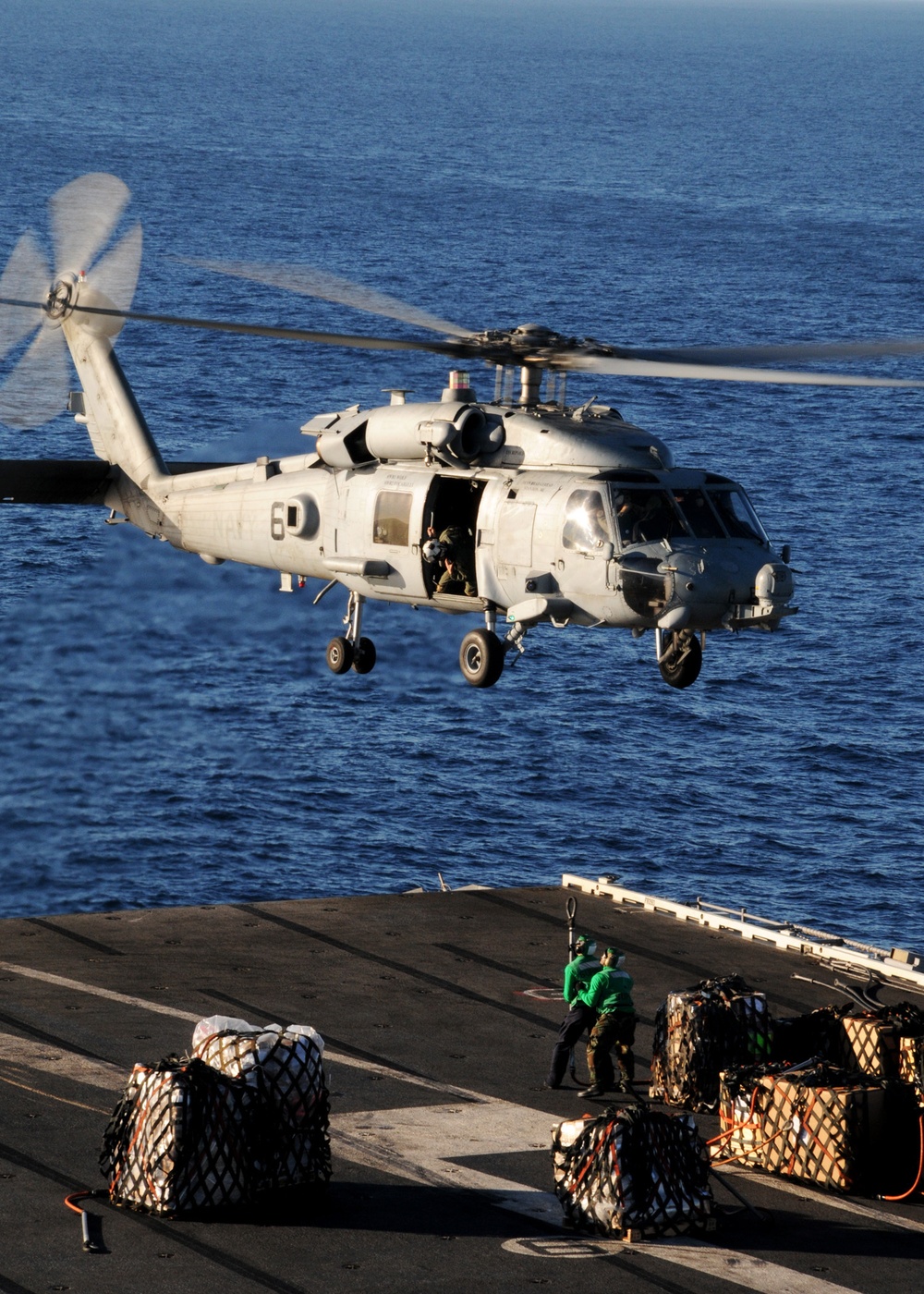 USS Ronald Reagan Action